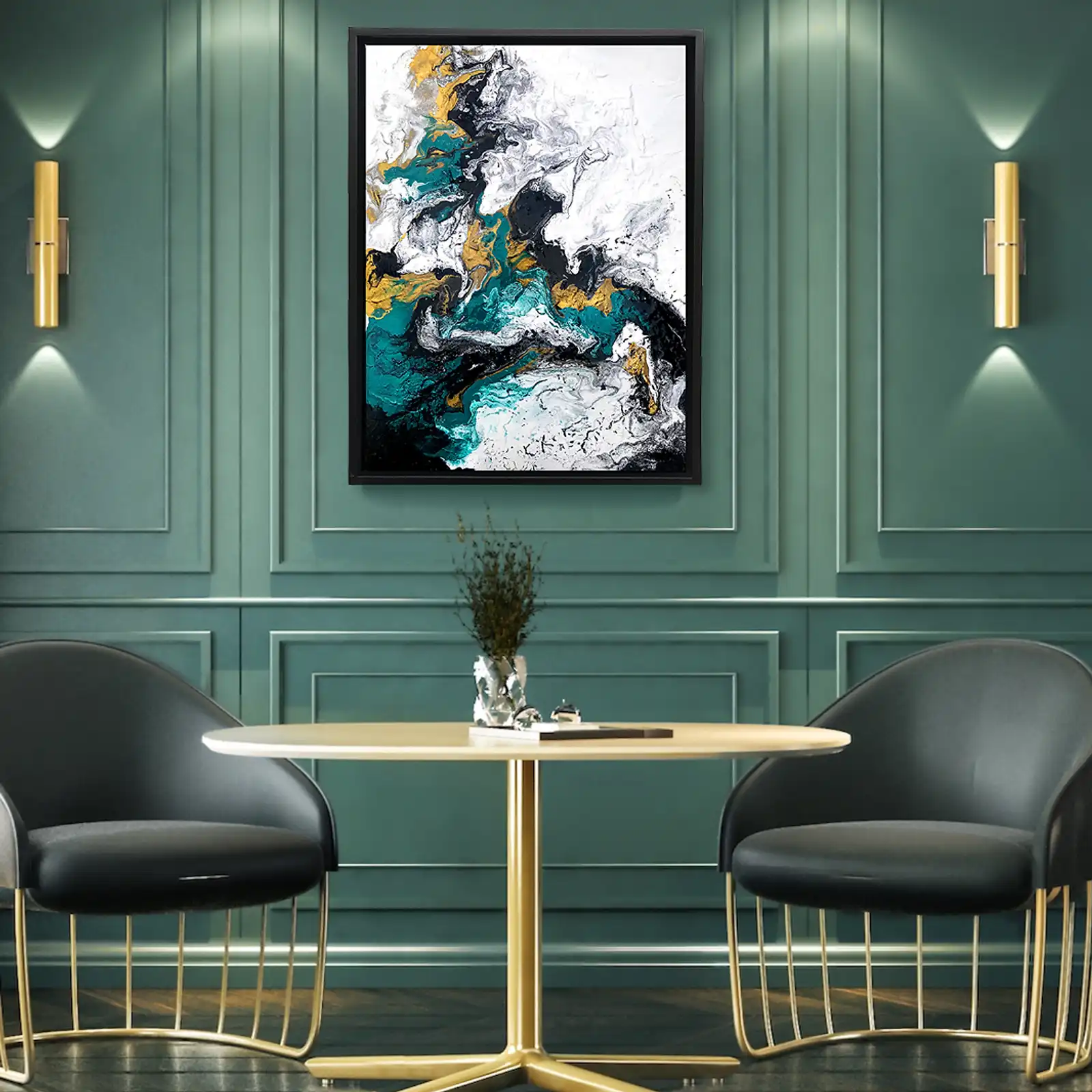 Thumbnail: Bronzing Green Canvas Print