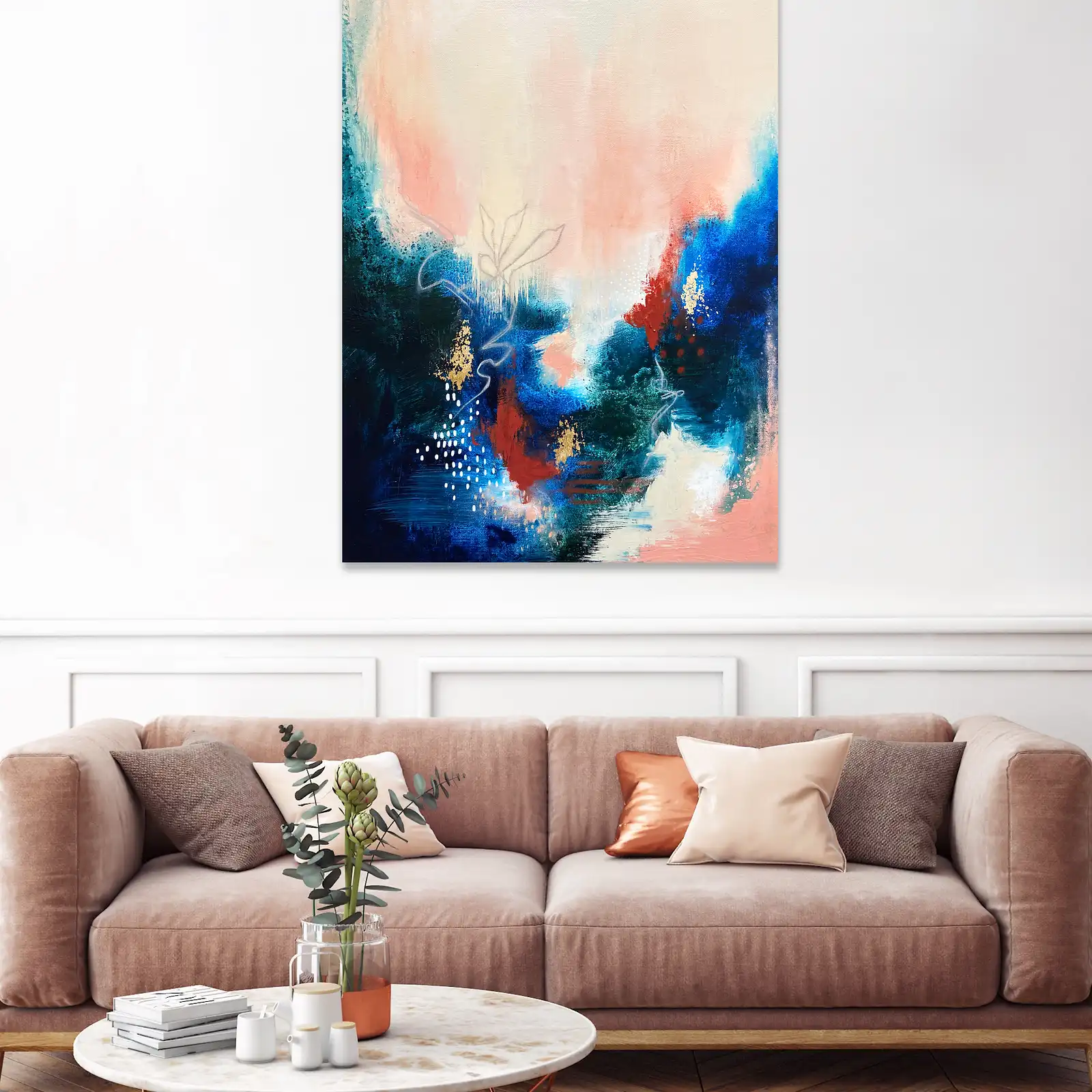 Thumbnail: Botanical Visions - Part B - Canvas Print