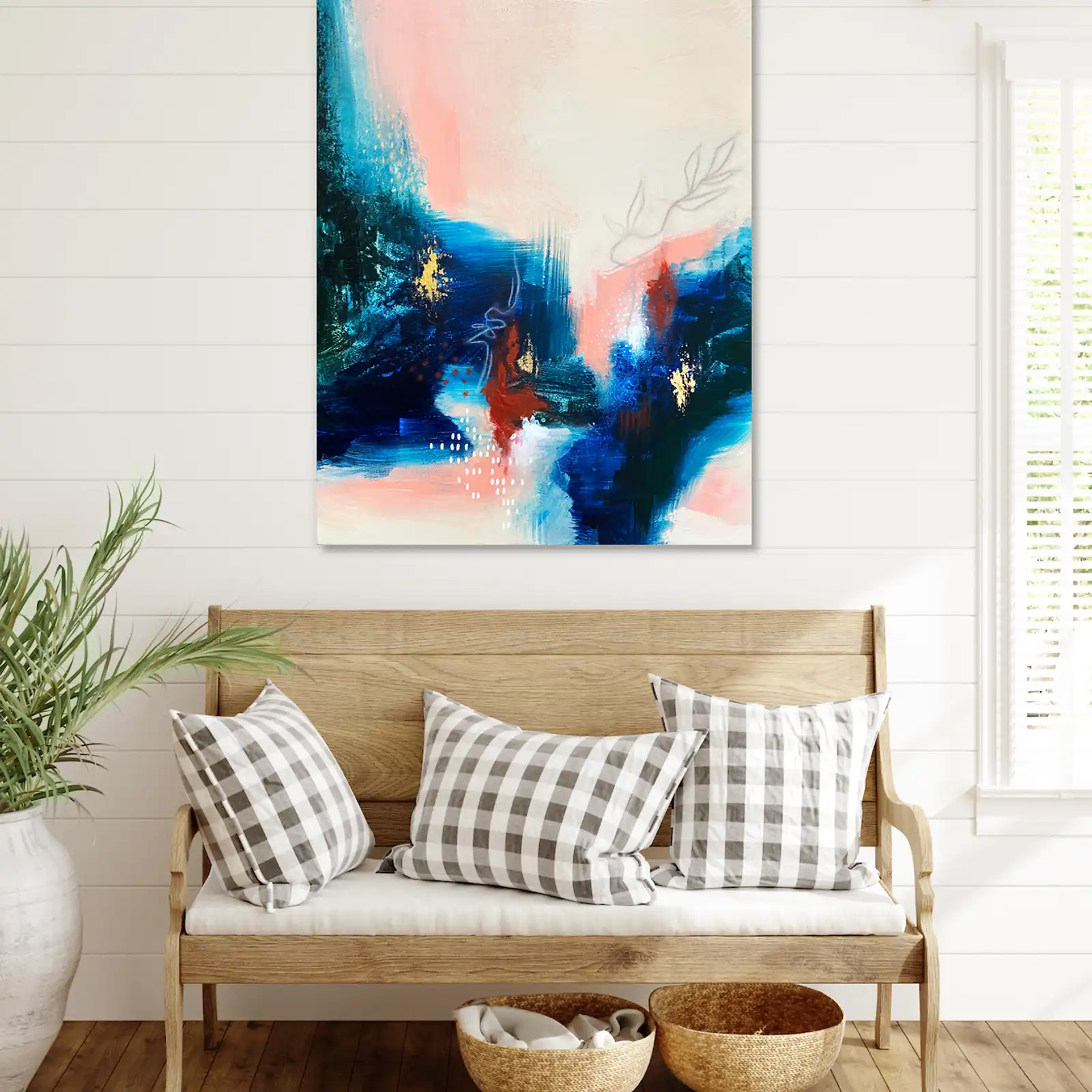 Thumbnail: Botanical Visions - Part A - Canvas Print