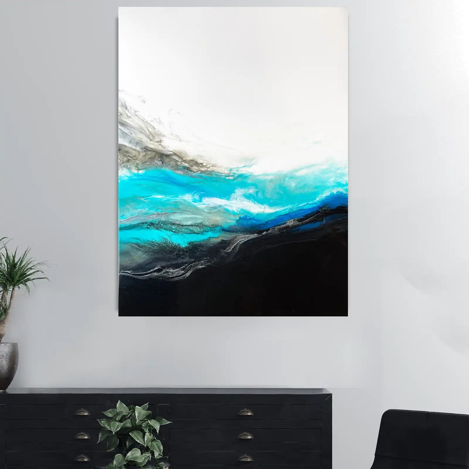 Thumbnail: Resounding Wave Canvas Print