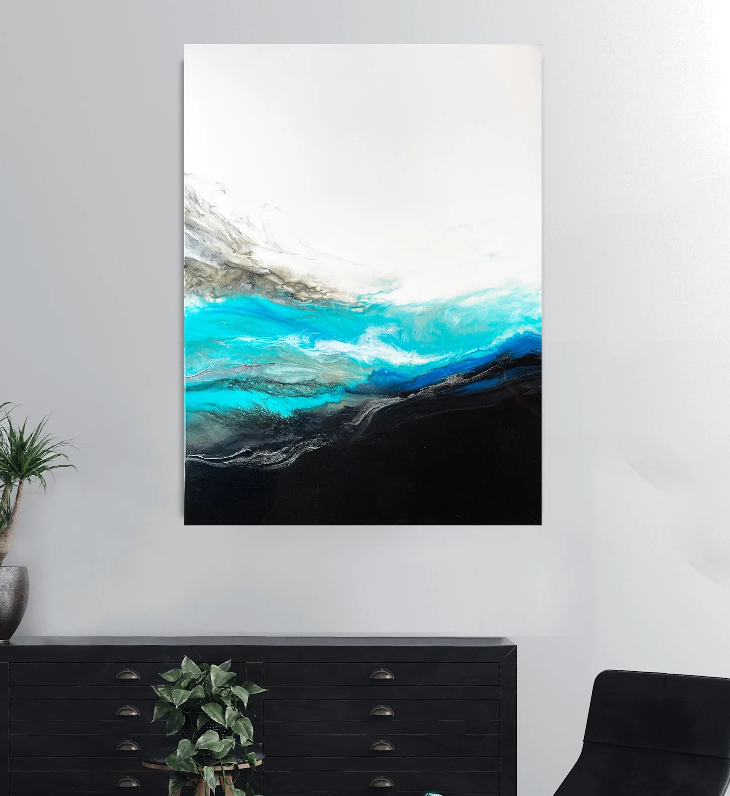 Resounding Wave Canvas Print