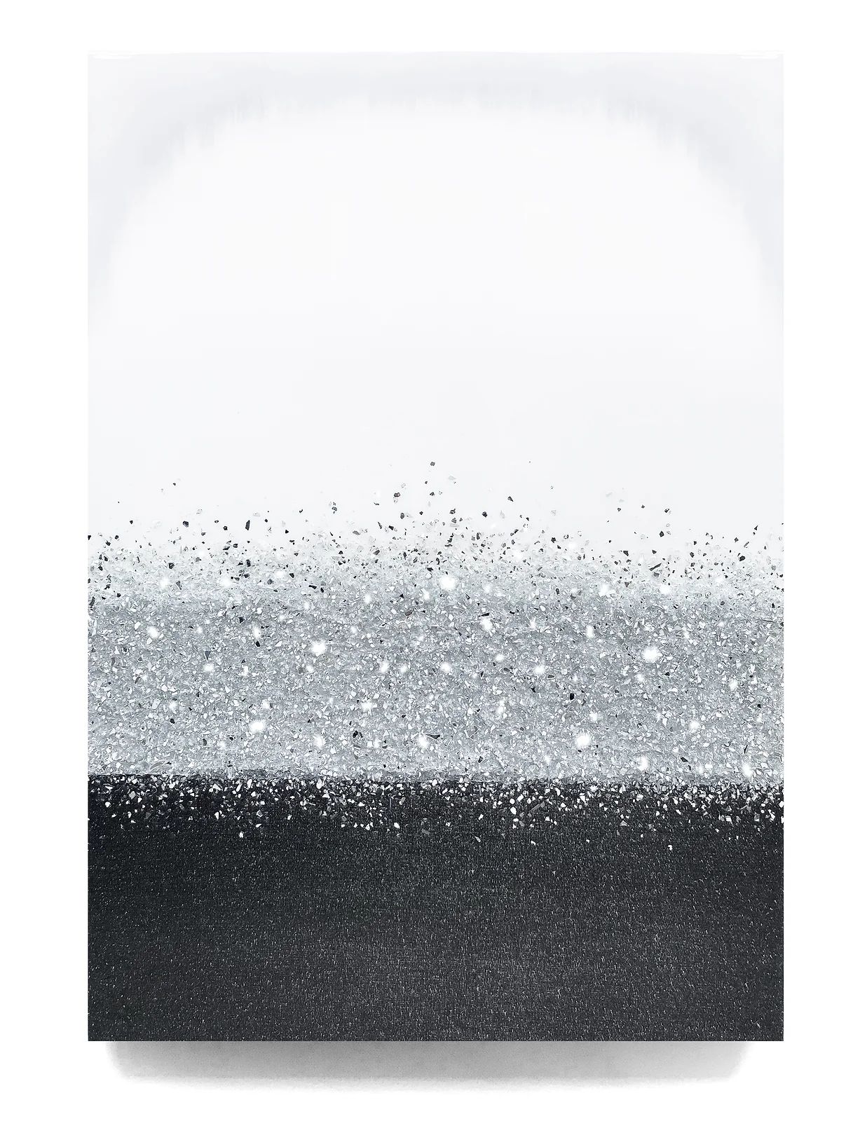 Crystal Silver Rain