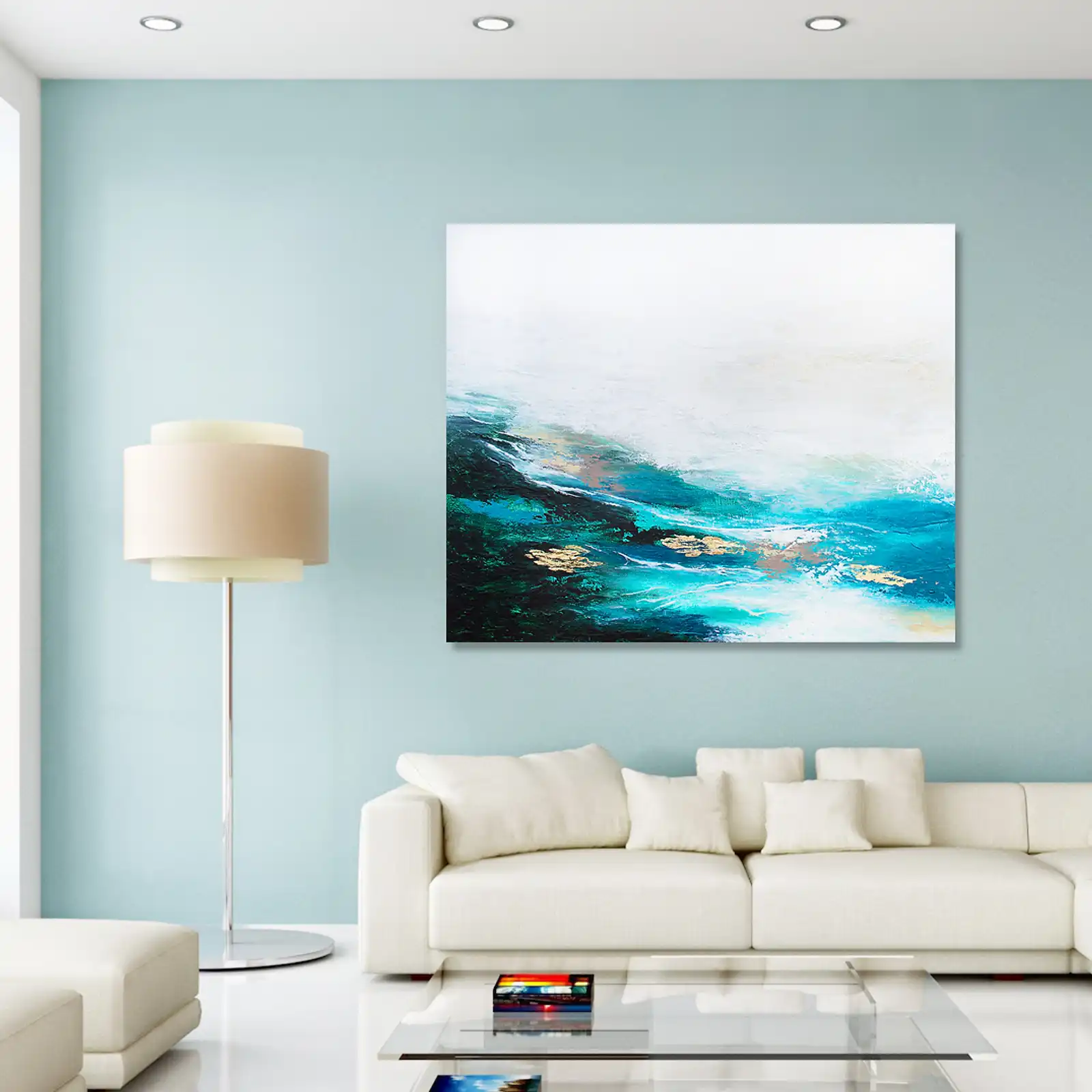 Thumbnail: Verdant Wave Canvas Print