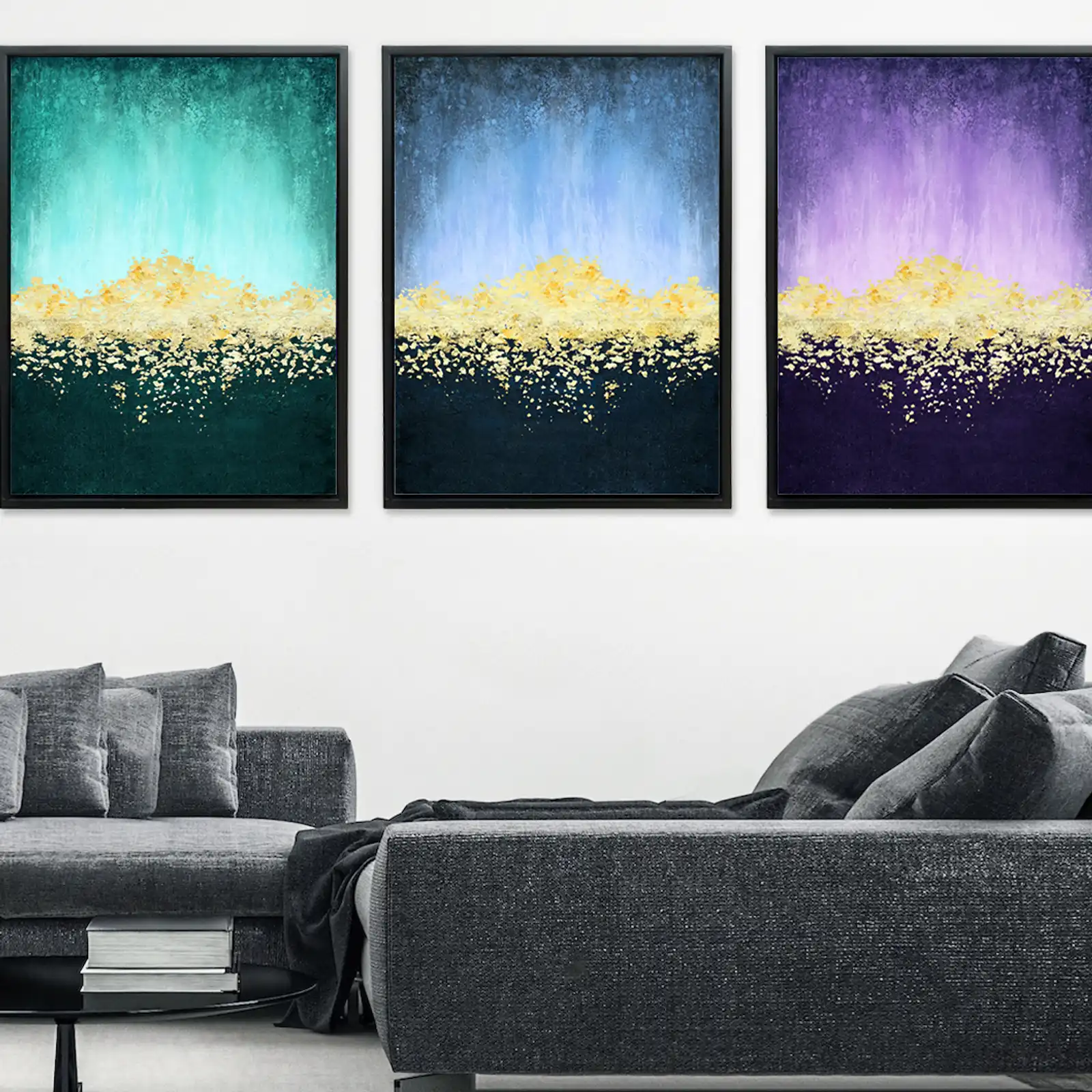 Thumbnail: Golden Daylight - Triptych