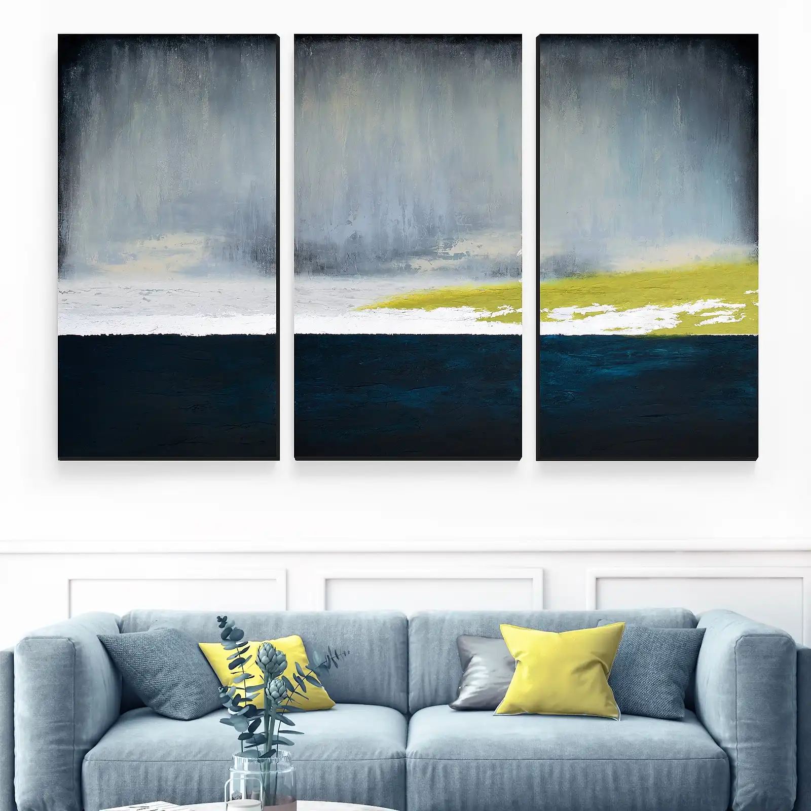 Thumbnail: Reverence Triptych Canvas Print