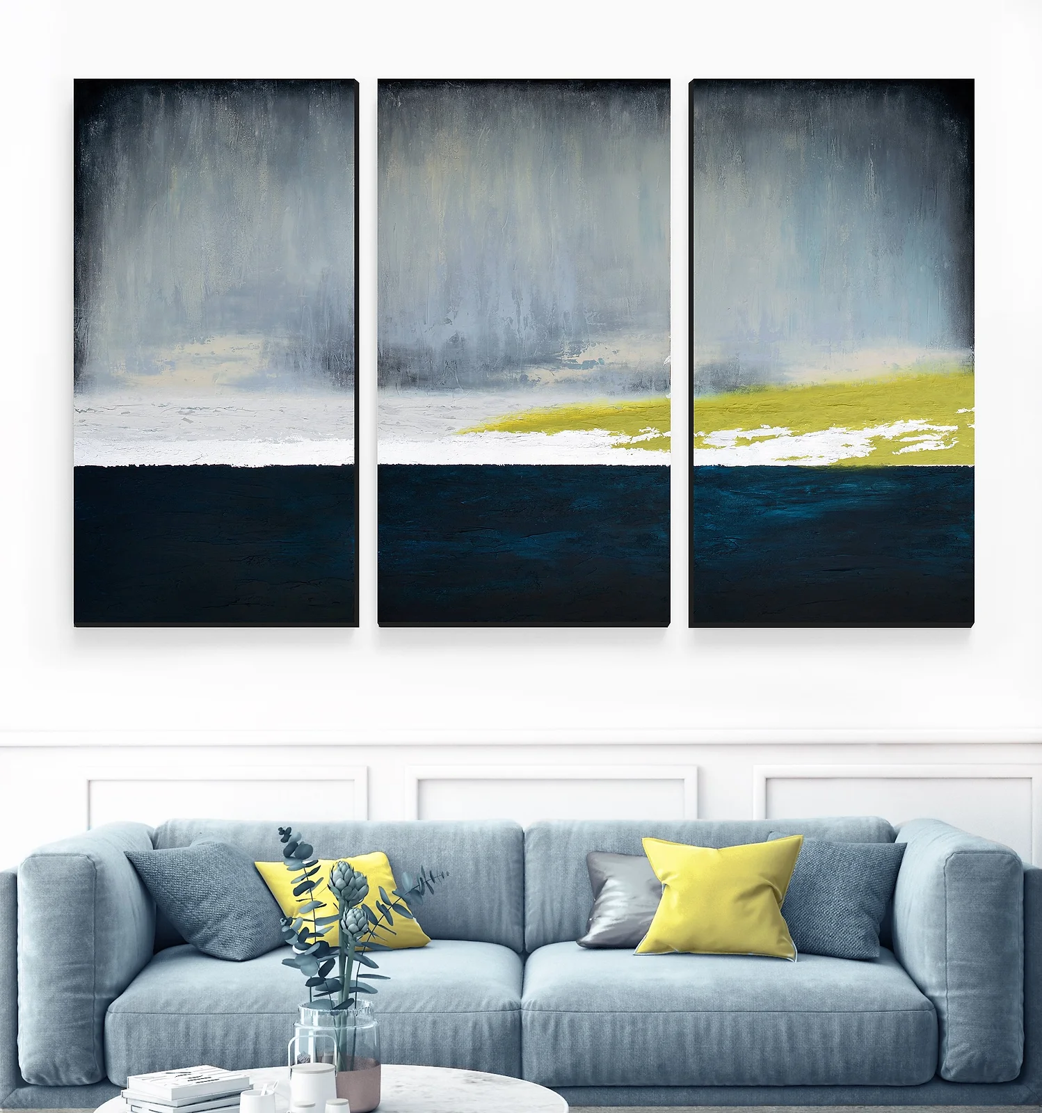 Reverence Triptych Canvas Print