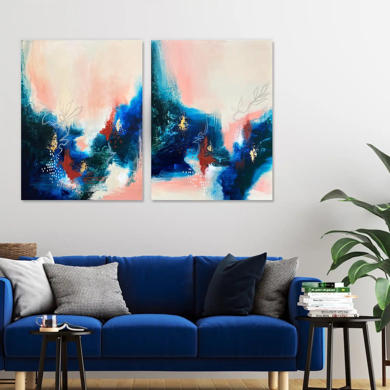 Thumbnail: Botanical Visions - Part A - Canvas Print