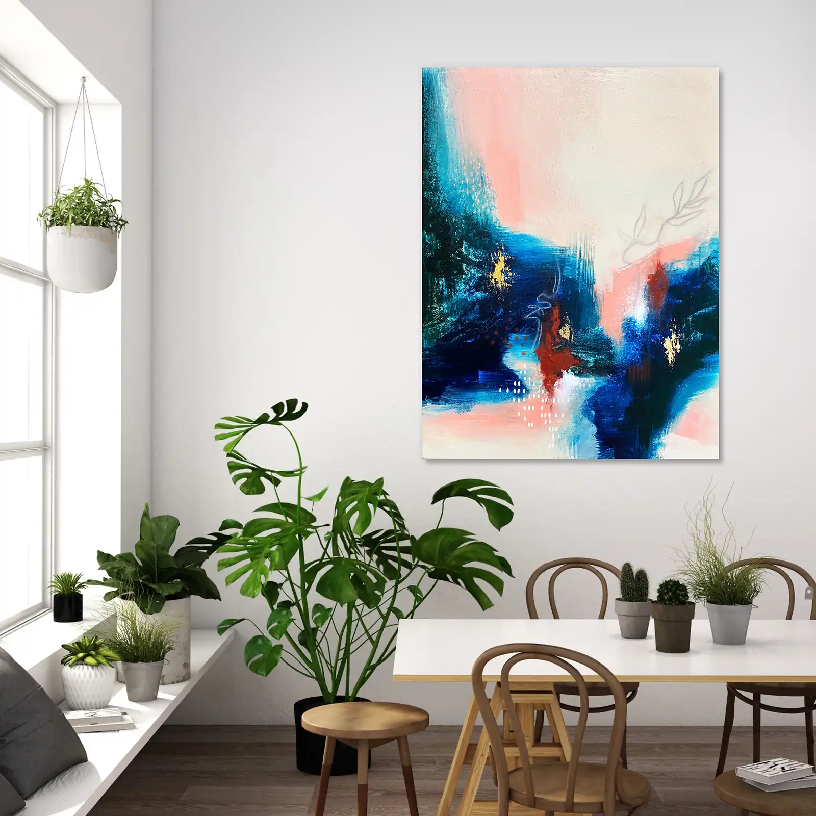 Thumbnail: Botanical Visions - Part A - Canvas Print