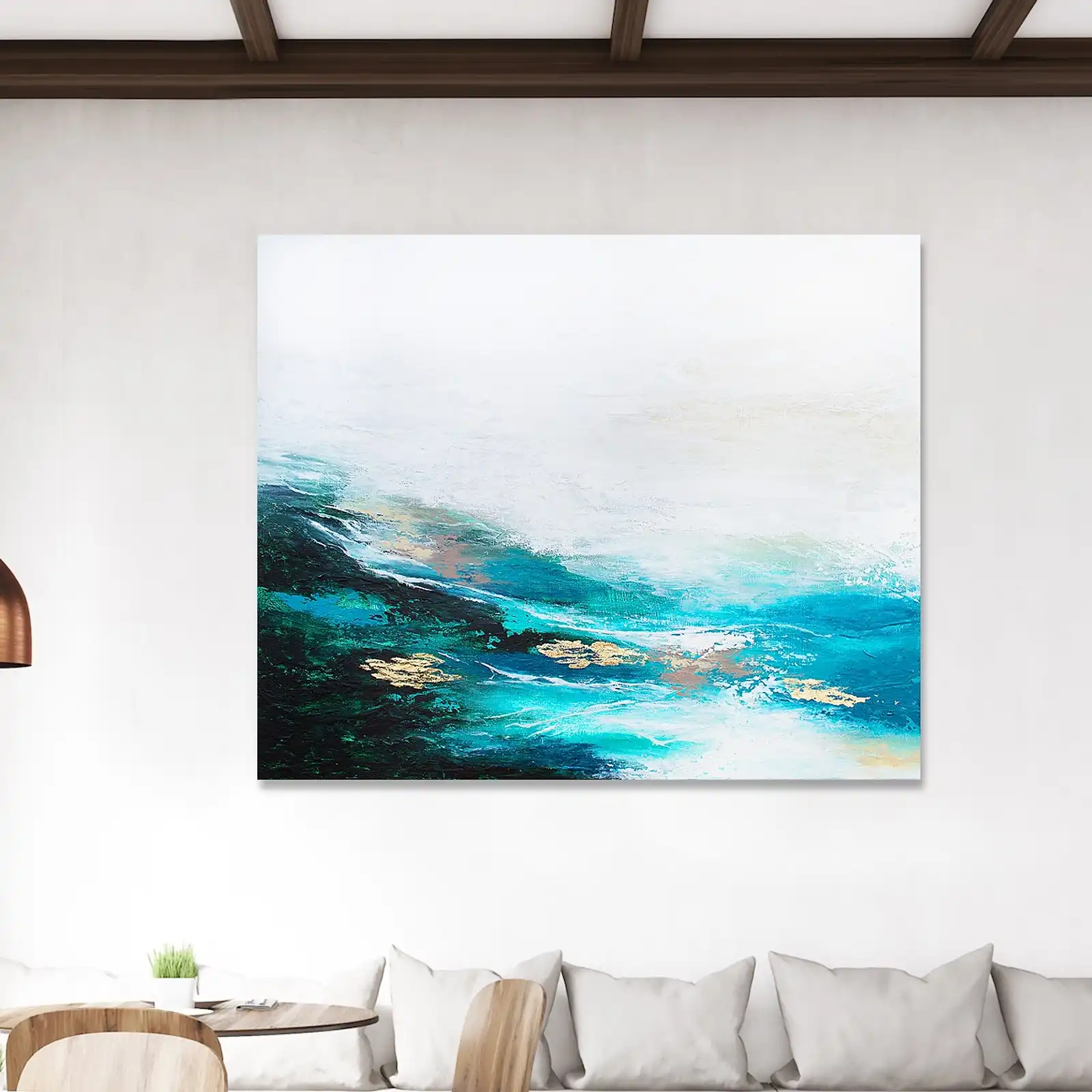 Thumbnail: Verdant Wave Canvas Print