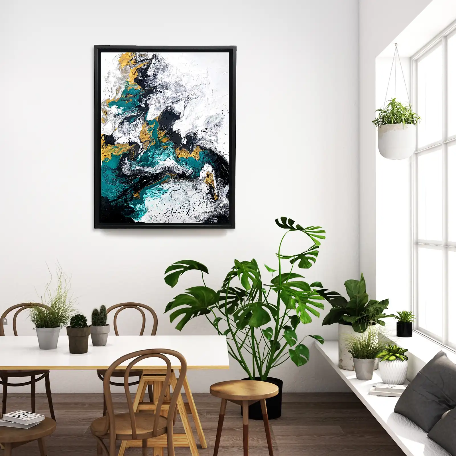 Thumbnail: Bronzing Green Canvas Print