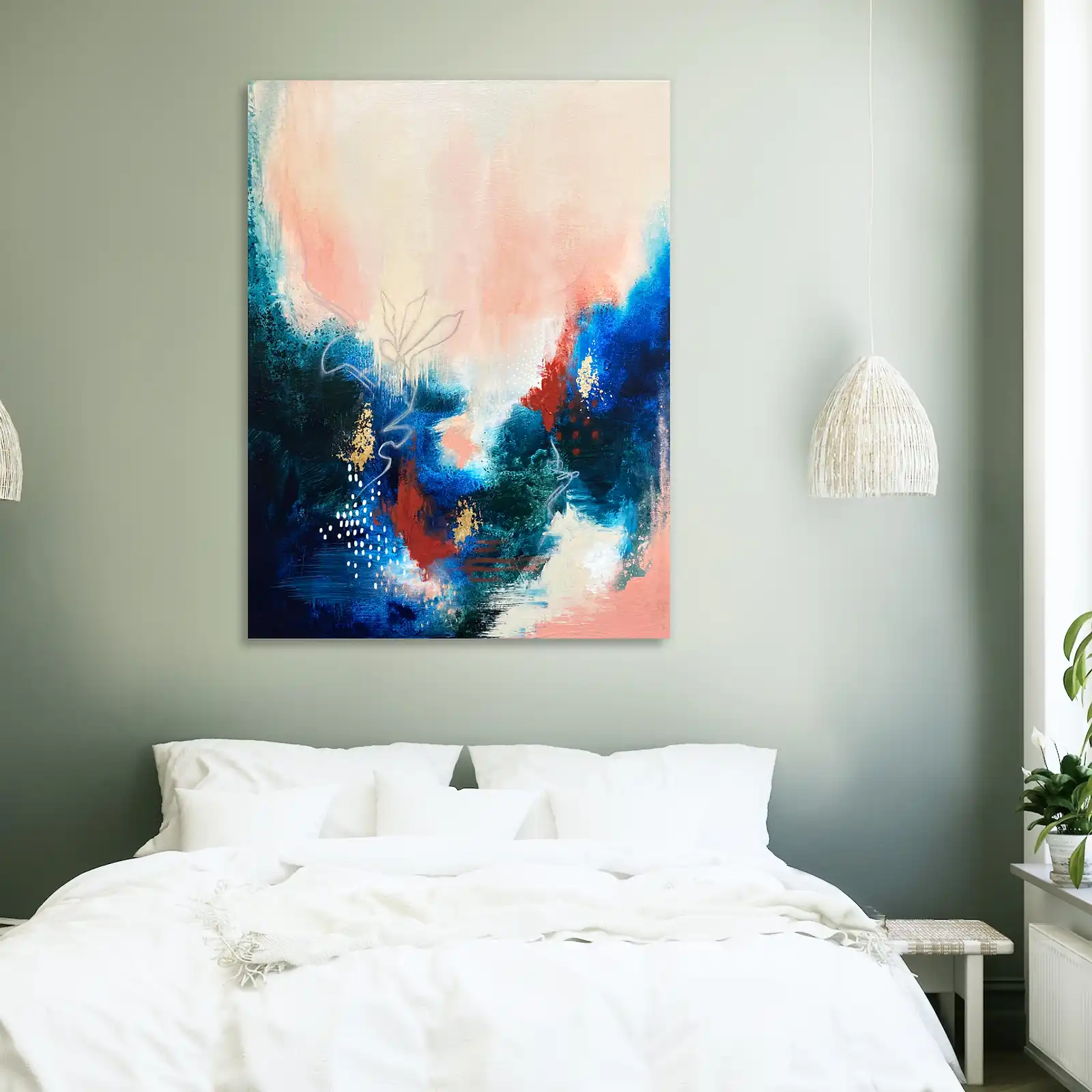 Thumbnail: Botanical Visions - Part B - Canvas Print