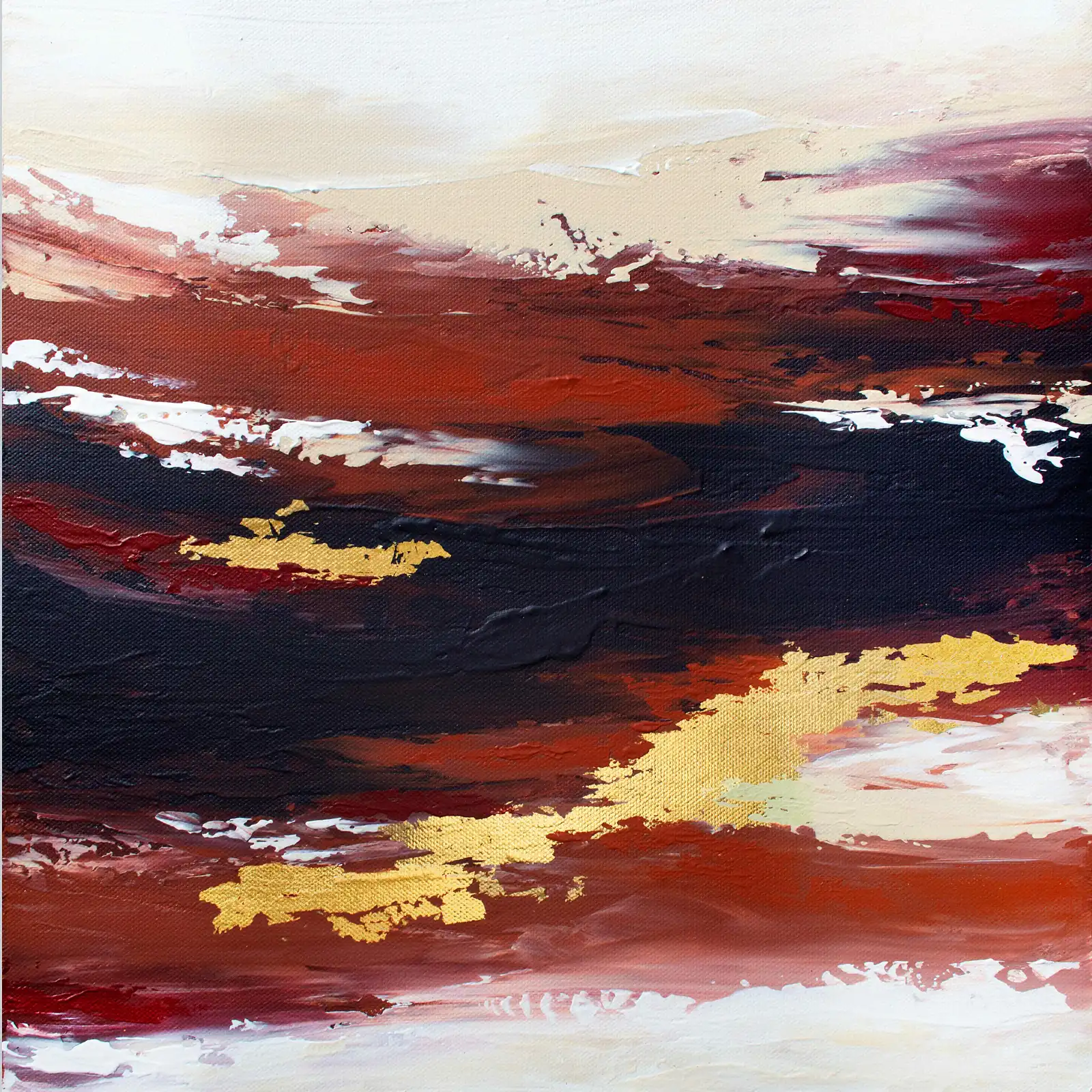 Thumbnail: Abstract Sunset - Triptych