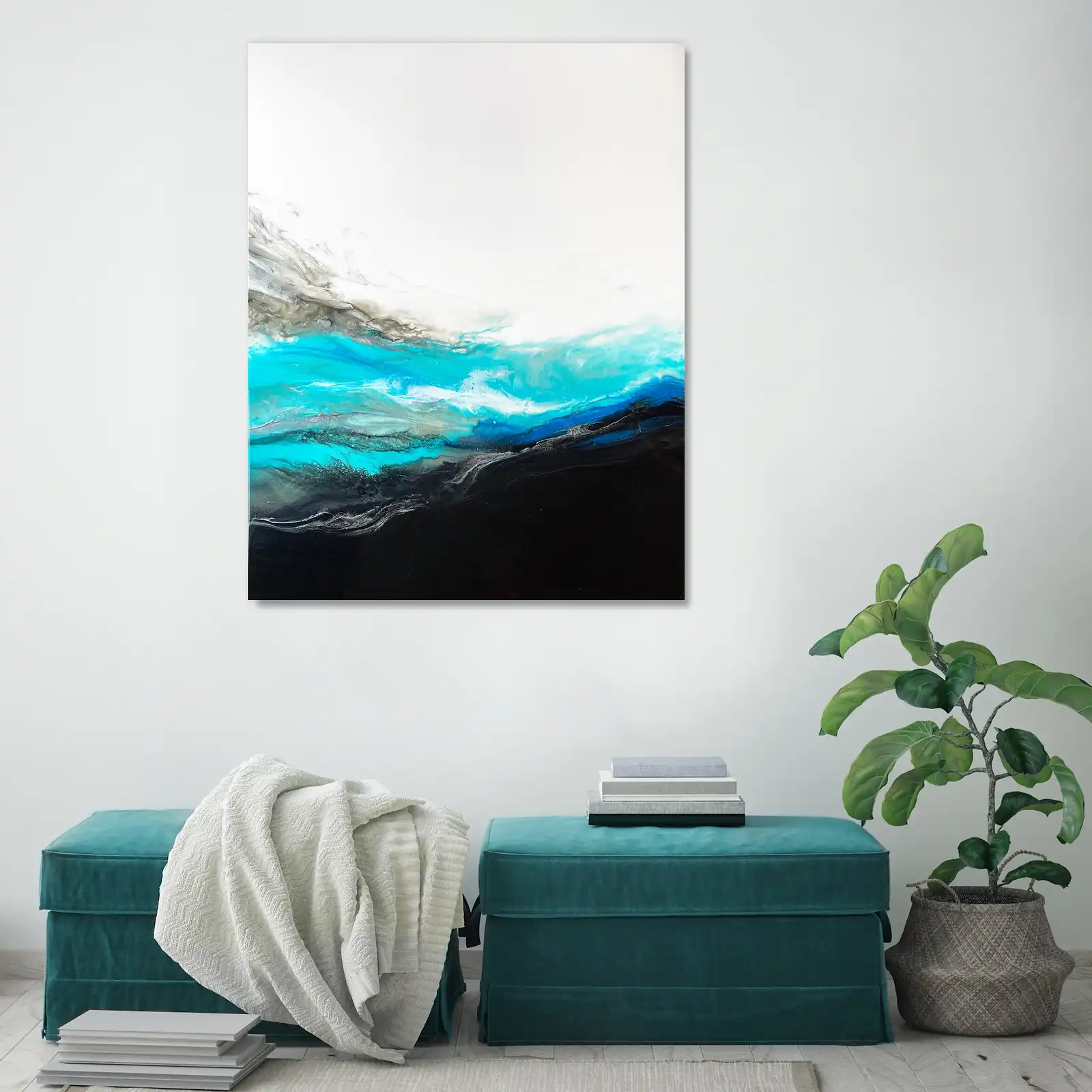 Thumbnail: Resounding Wave Canvas Print