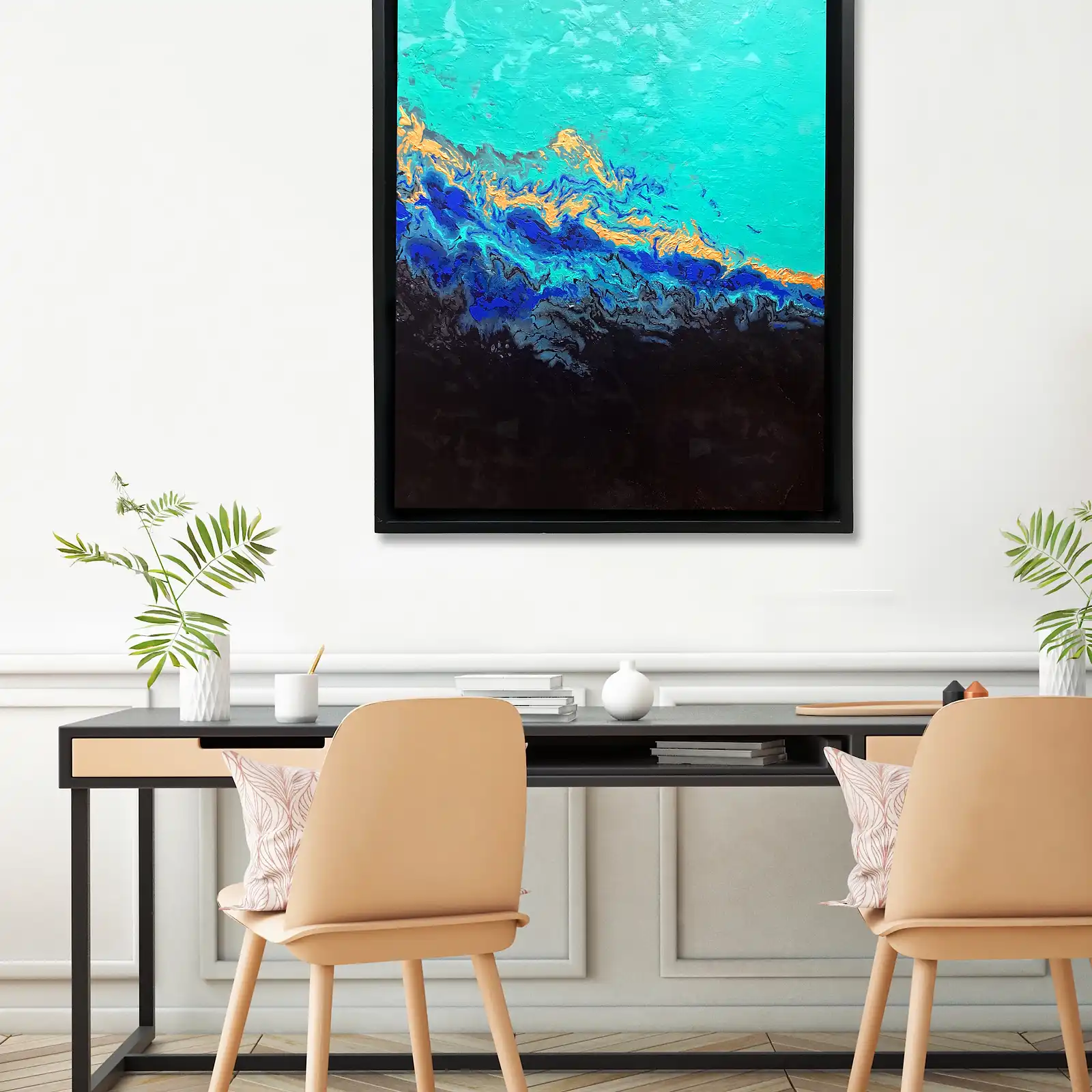 Thumbnail: Black Rock City Canvas Print