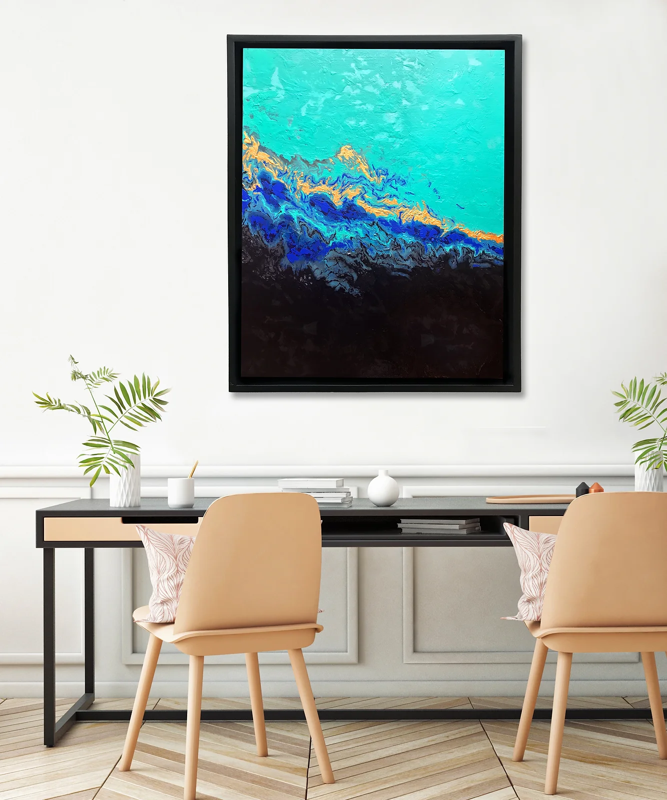 Black Rock City Canvas Print