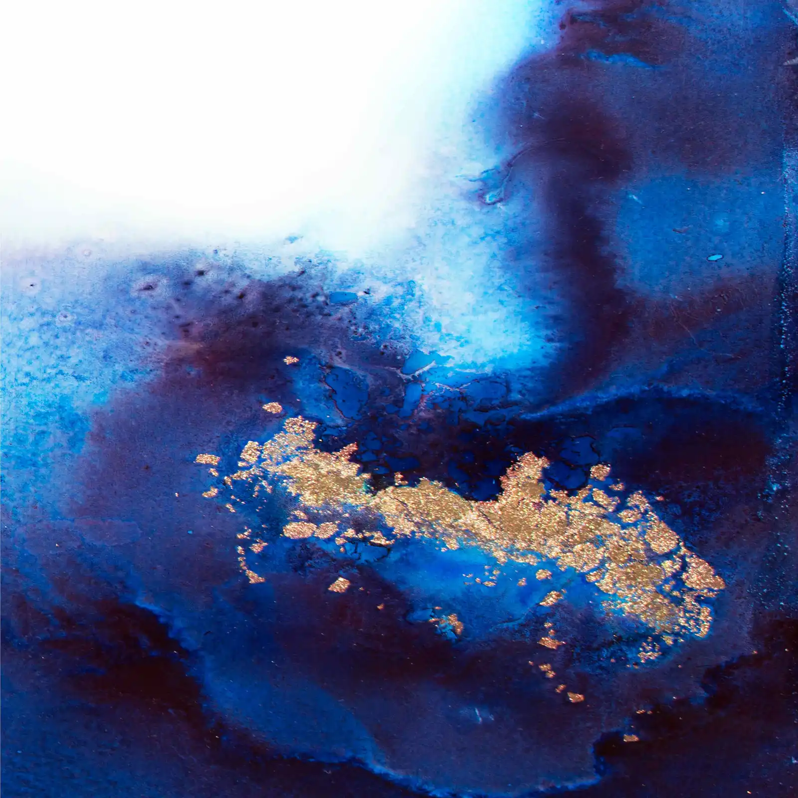 Thumbnail: Blue And Gold - Triptych