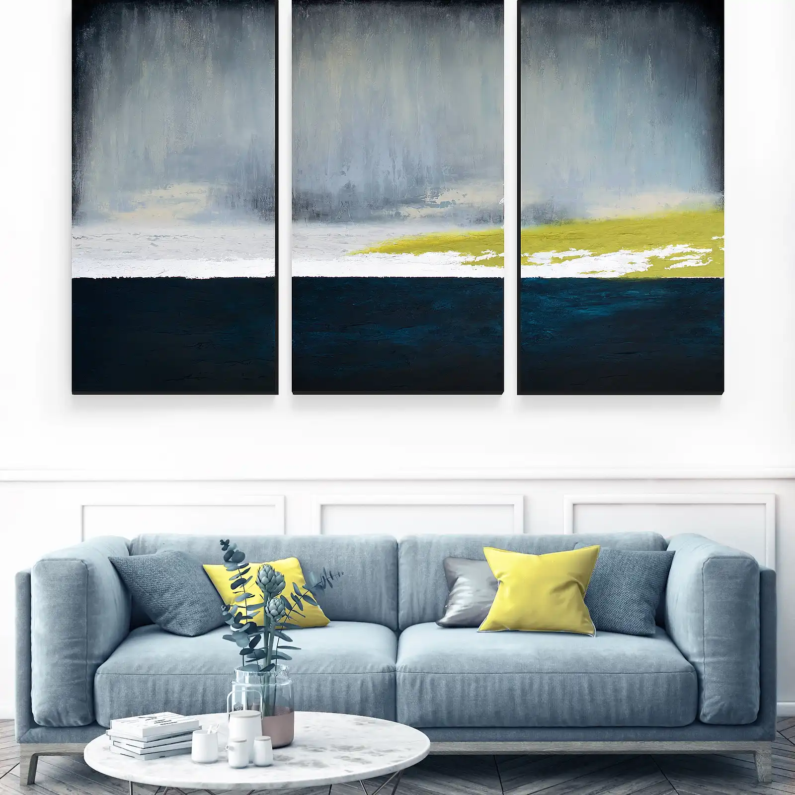 Thumbnail: Reverence - Triptych *Paint To Order
