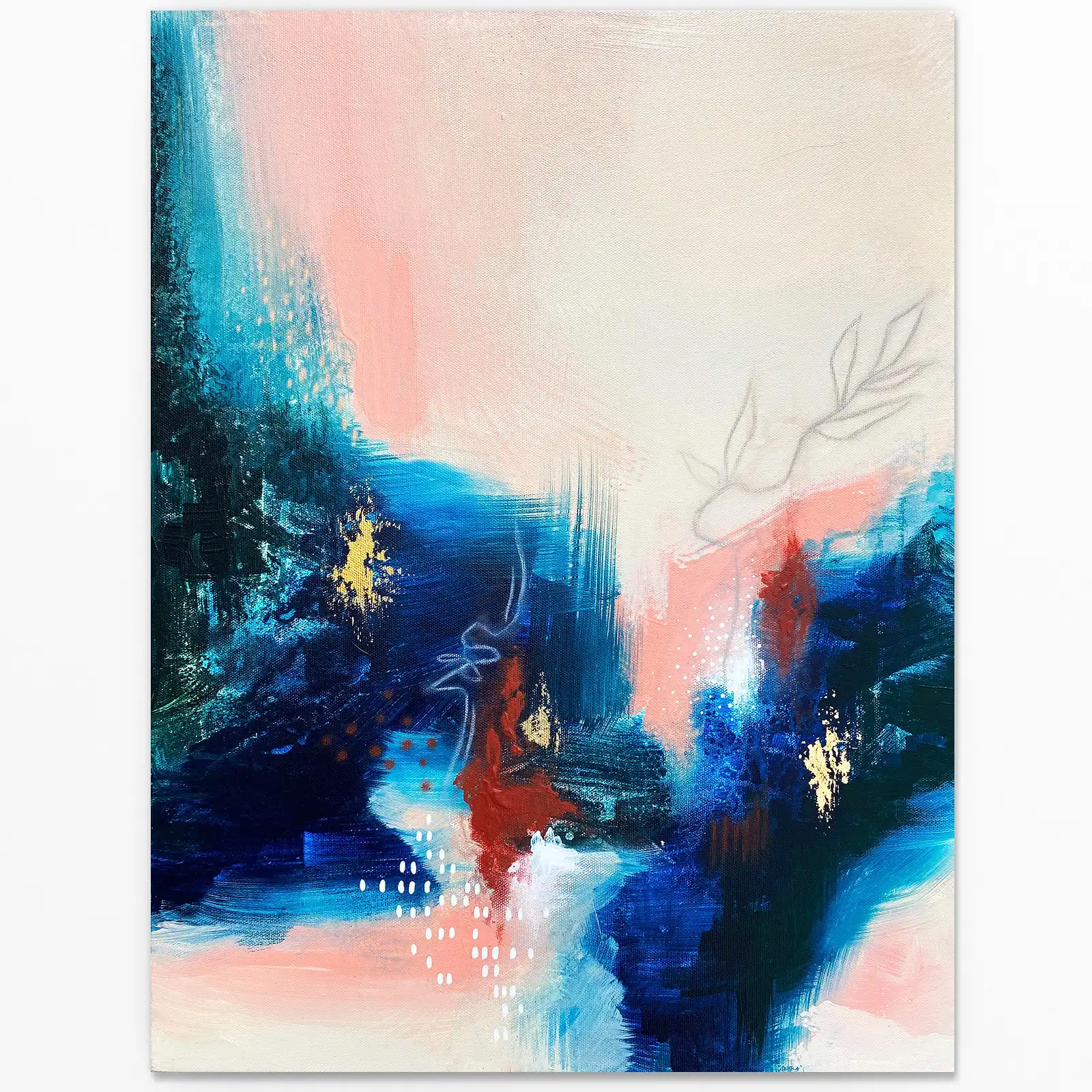Thumbnail: Botanical Visions - Part A - Canvas Print