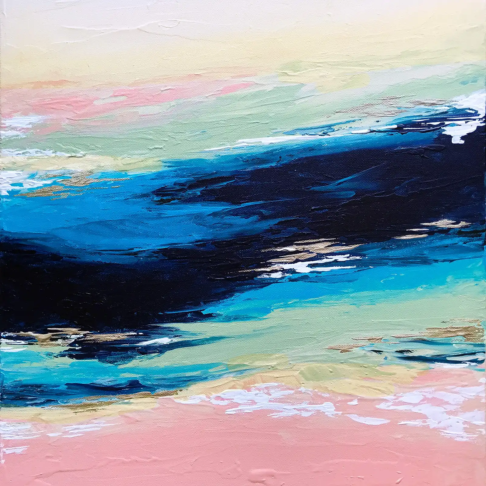 Thumbnail: Abstract Sunset - Triptych