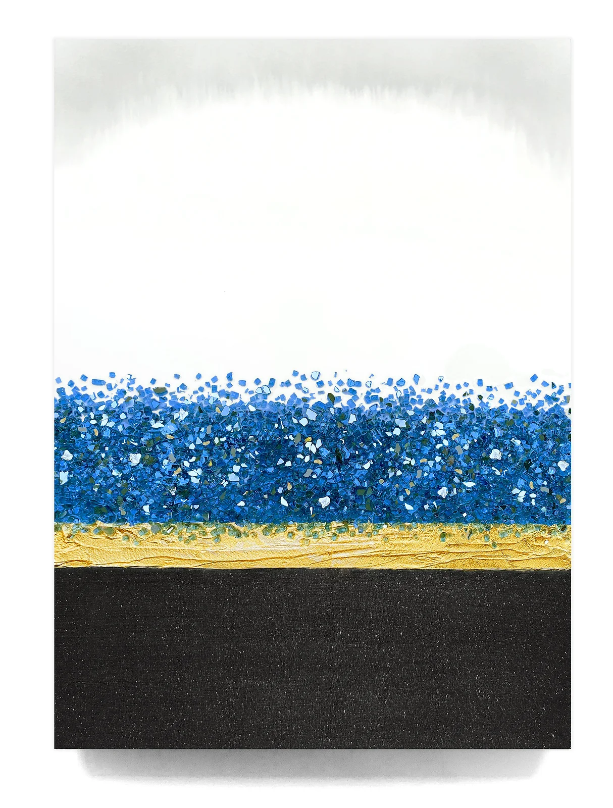 Crystal Blue And Gold