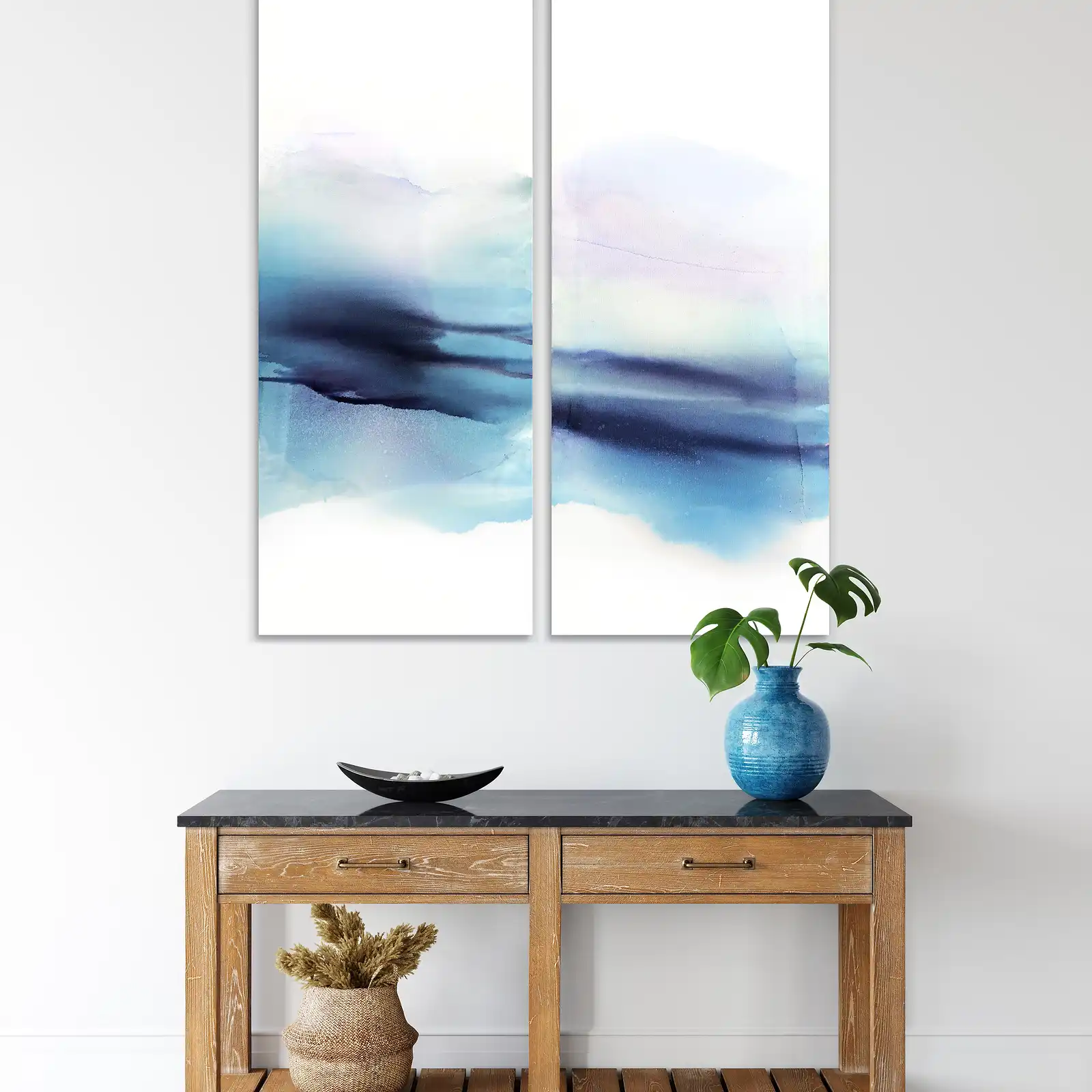 Thumbnail: Evening Blush - 2 Panel *Paint To Order