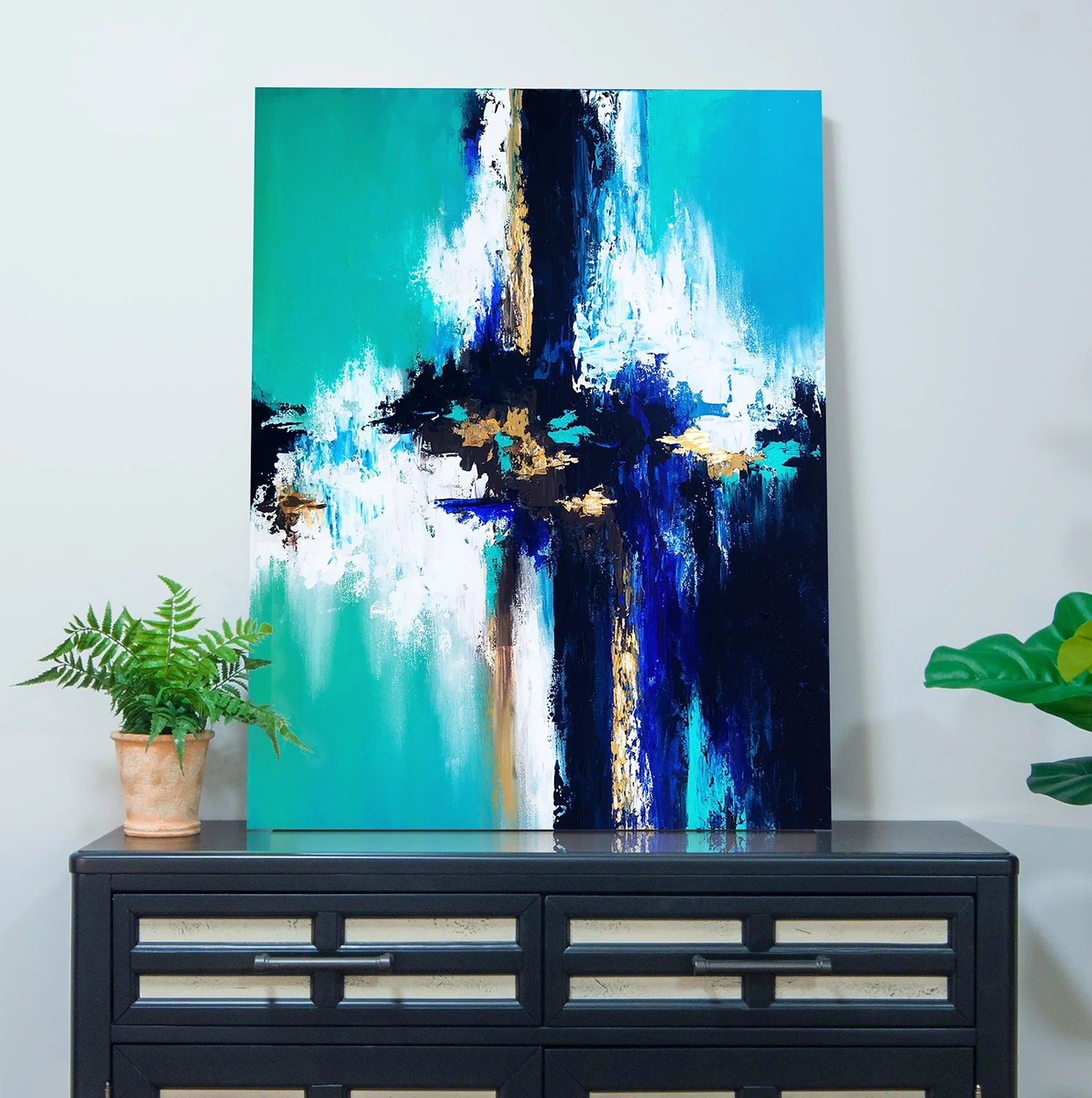 Under All The Lights Canvas Print