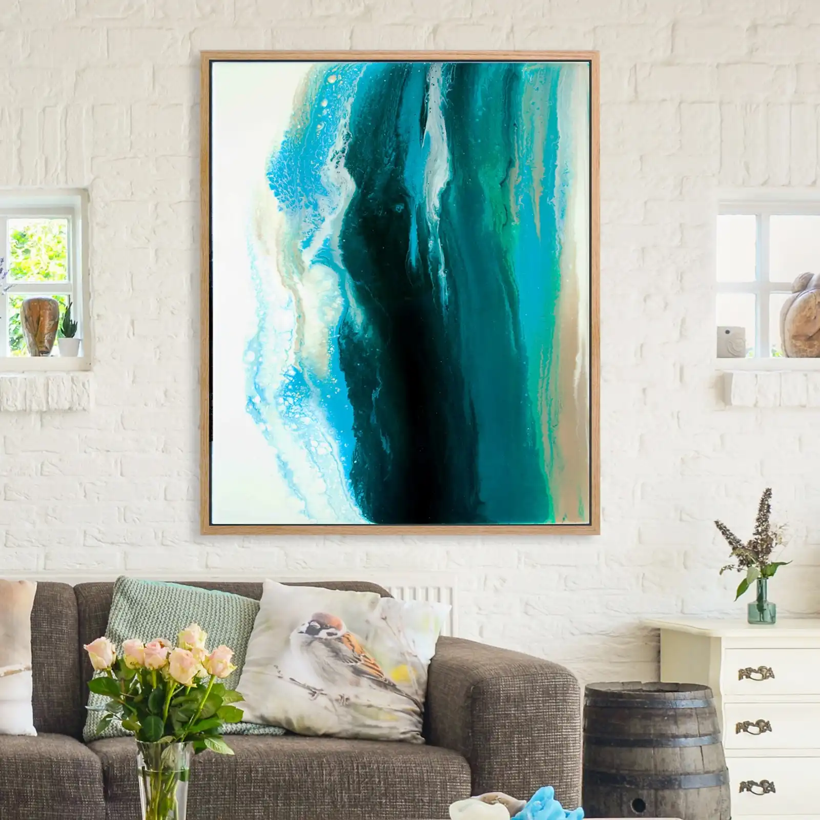 Thumbnail: Risen Horizontal Canvas Print