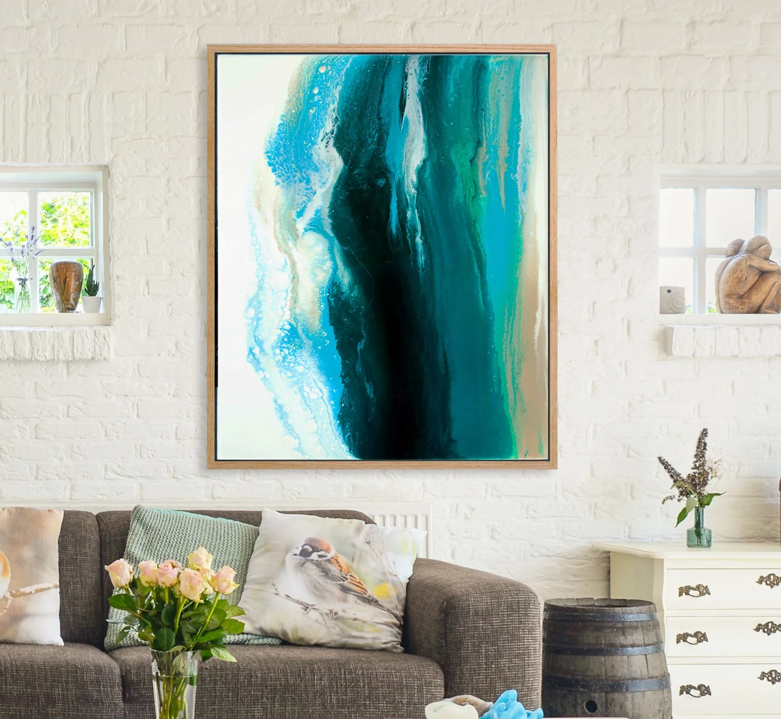 Risen Horizontal Canvas Print