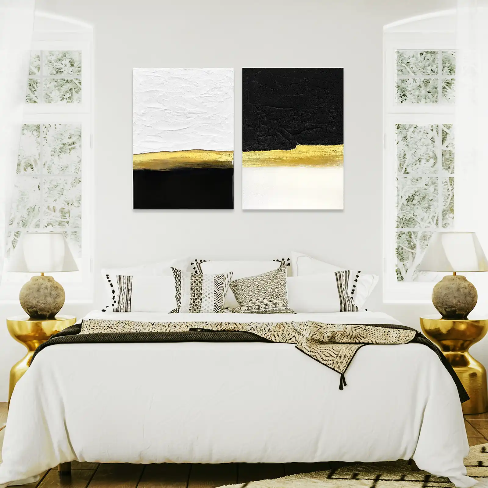 Thumbnail: Black And White Golden Light
