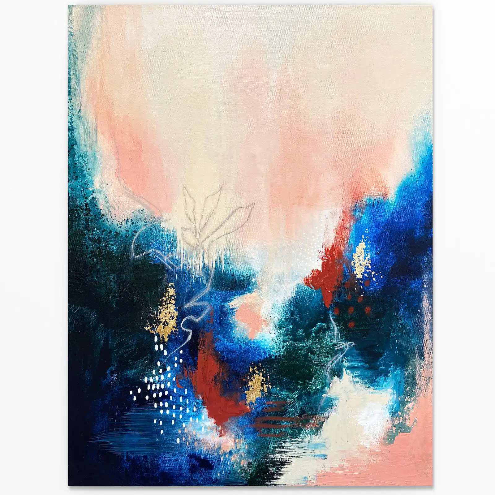 Thumbnail: Botanical Visions - Part B - Canvas Print