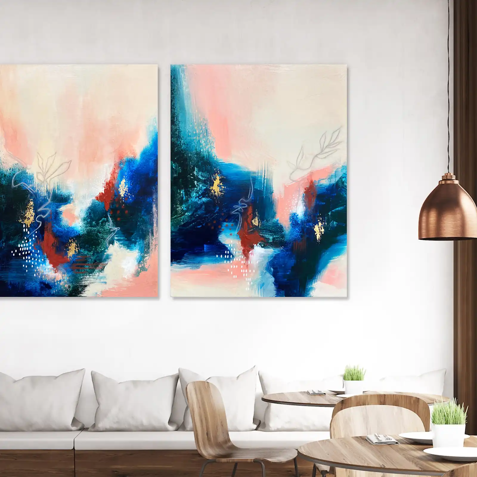 Thumbnail: Botanical Visions - Part A - Canvas Print