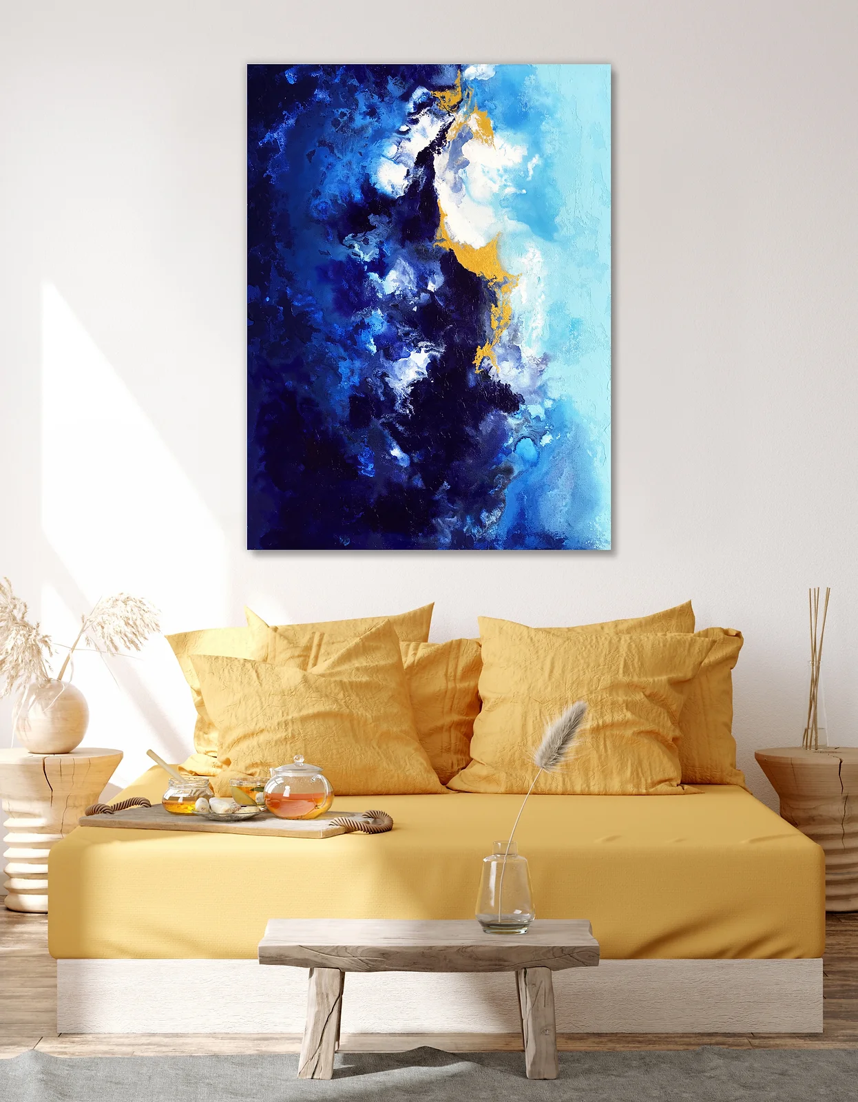 Riverbed Canvas Print