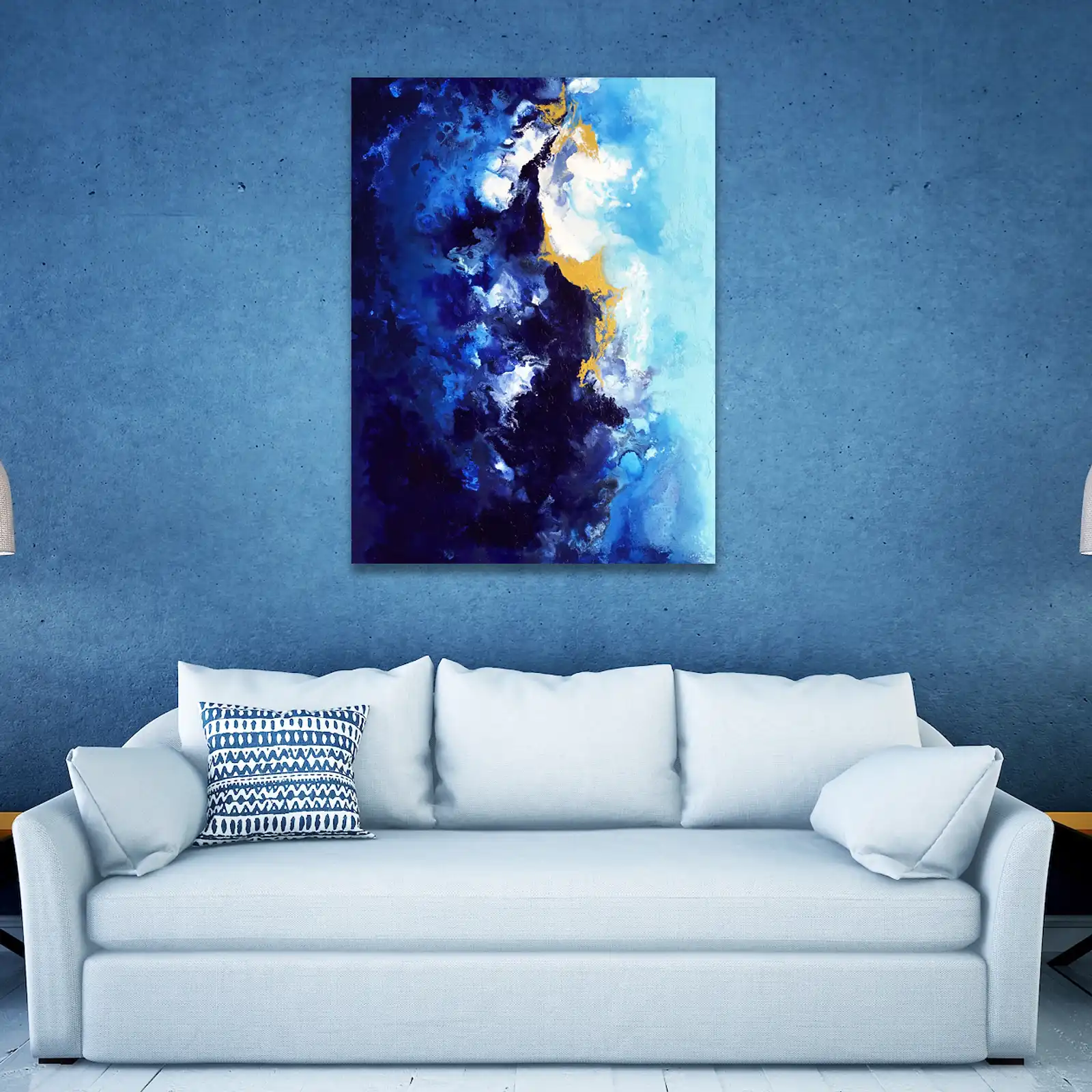Thumbnail: Riverbed Canvas Print