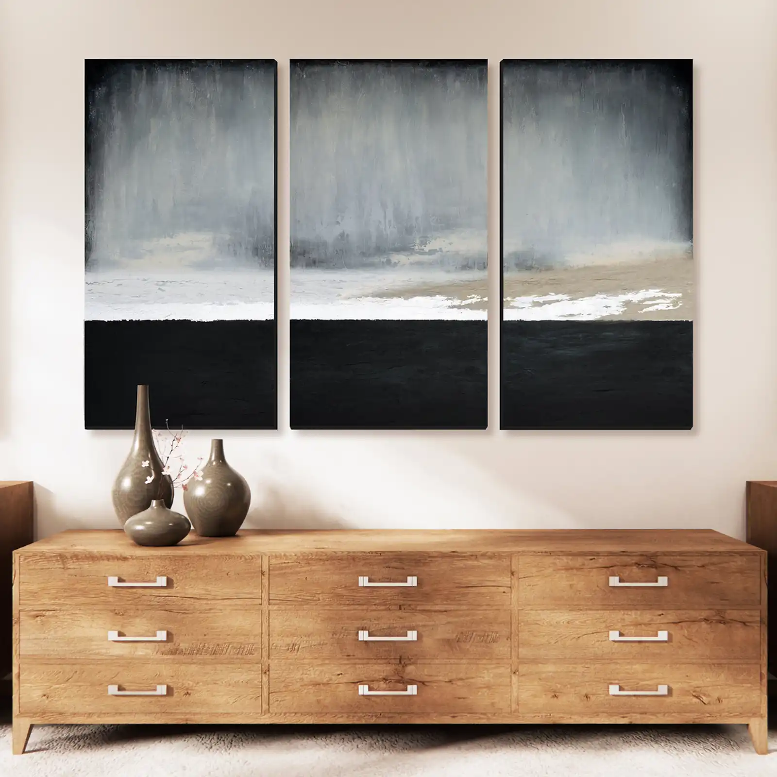 Thumbnail: Veneration - Triptych *Paint To Order